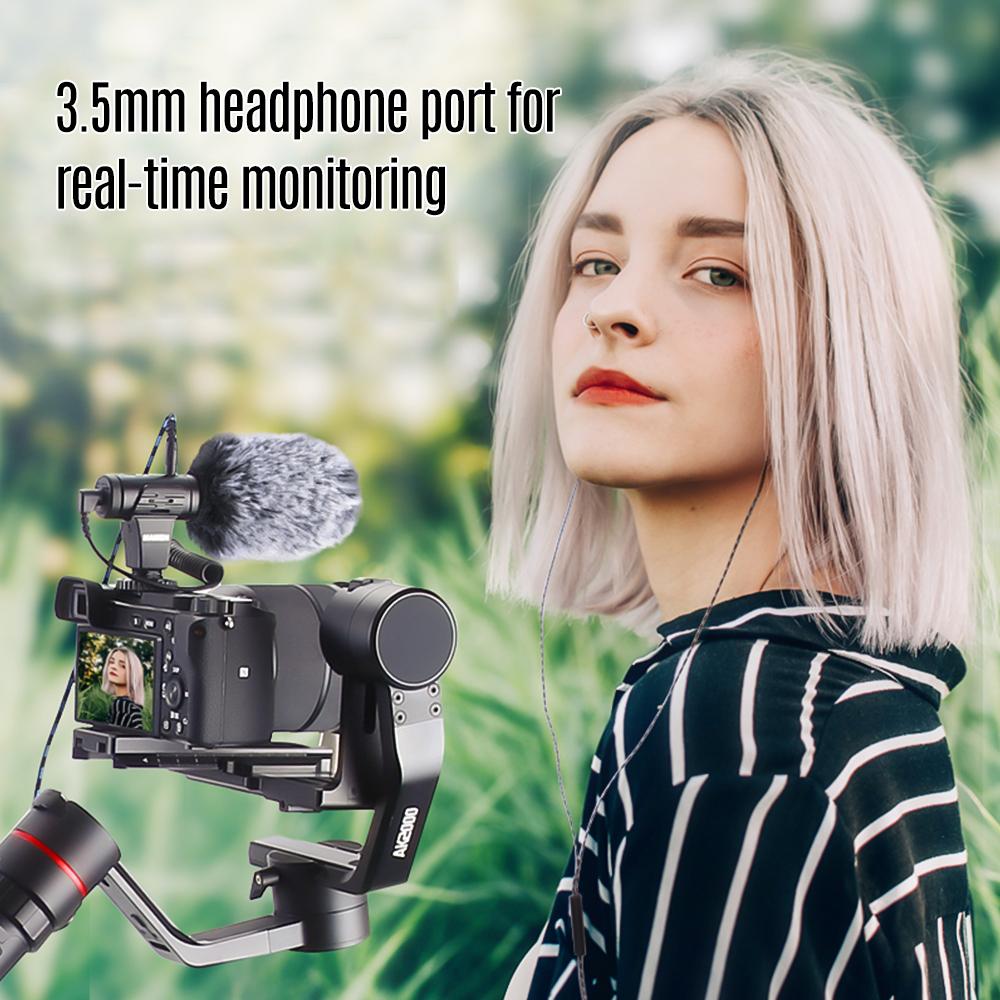 Micrô Phỏng vấn Video Vlog Ghi âm Siêu thu nạp Cardioid