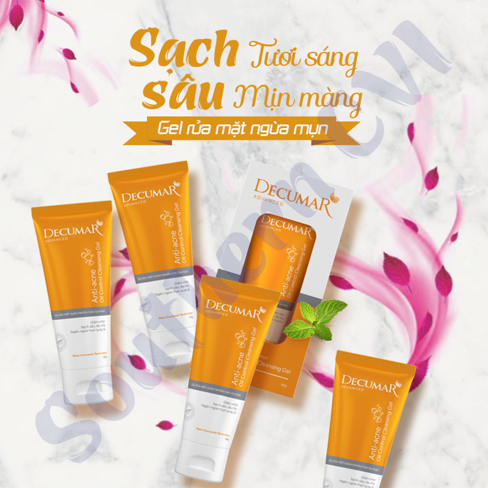 Decumar Gel Rửa Mặt 50g