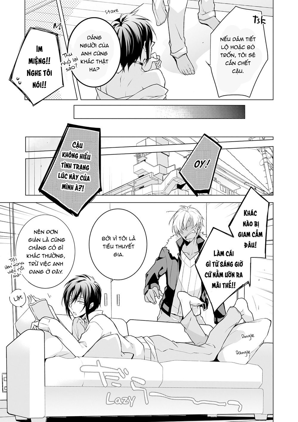anh chàng người sói và tiểu thuyết gia lập dị chapter 1.1 13