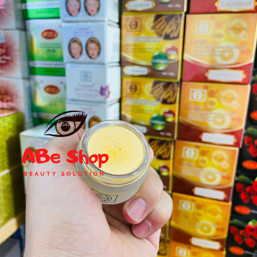 KEM LAYSMON UV/30 BEAUTY CREAM 15G - DƯỠNG TRẮNG HỒNG DA - XOÁ NHOÀ THÂM NÁM