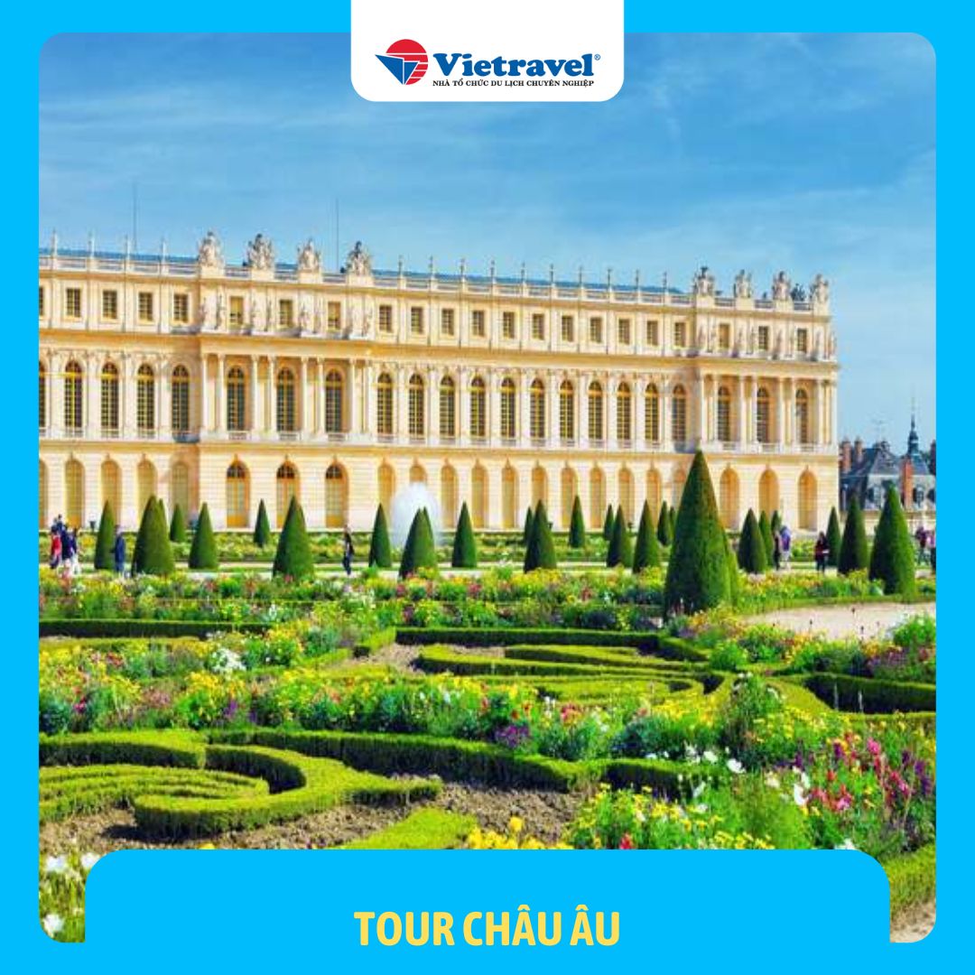 Voucher du lịch châu Âu khởi hành Tết Nguyên đán năm 2023