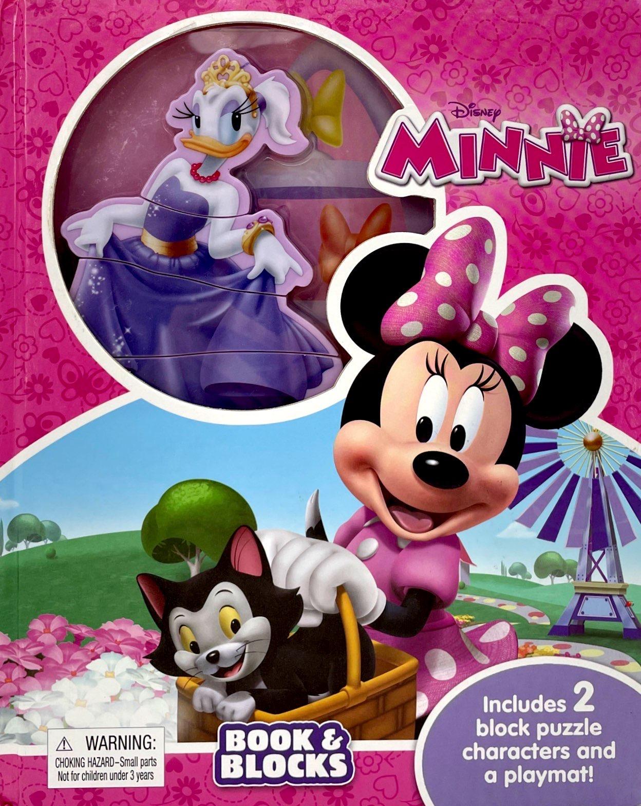 Dis.ney Minnie Book &amp; Blocks