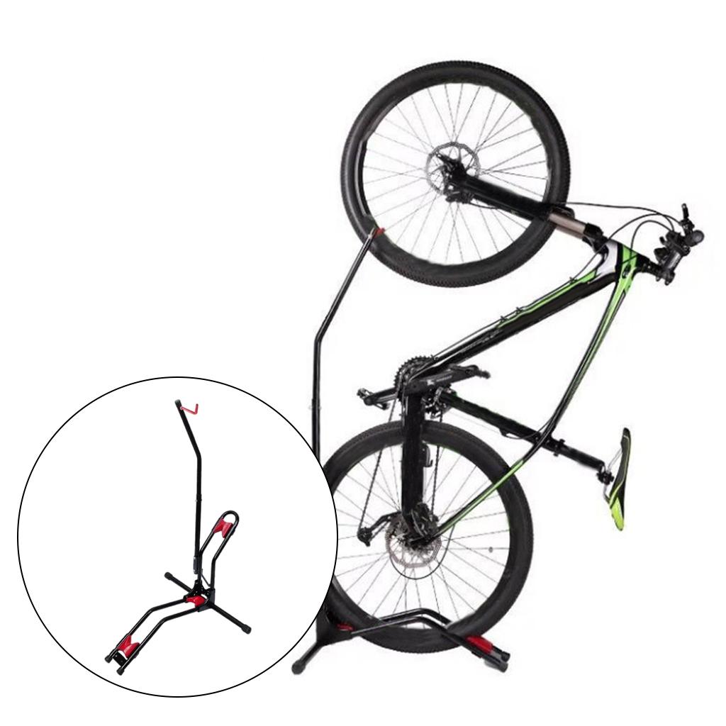 Garage Bike Storage Parking Rack Vertical L Shaped MTB Road Bicycle Support