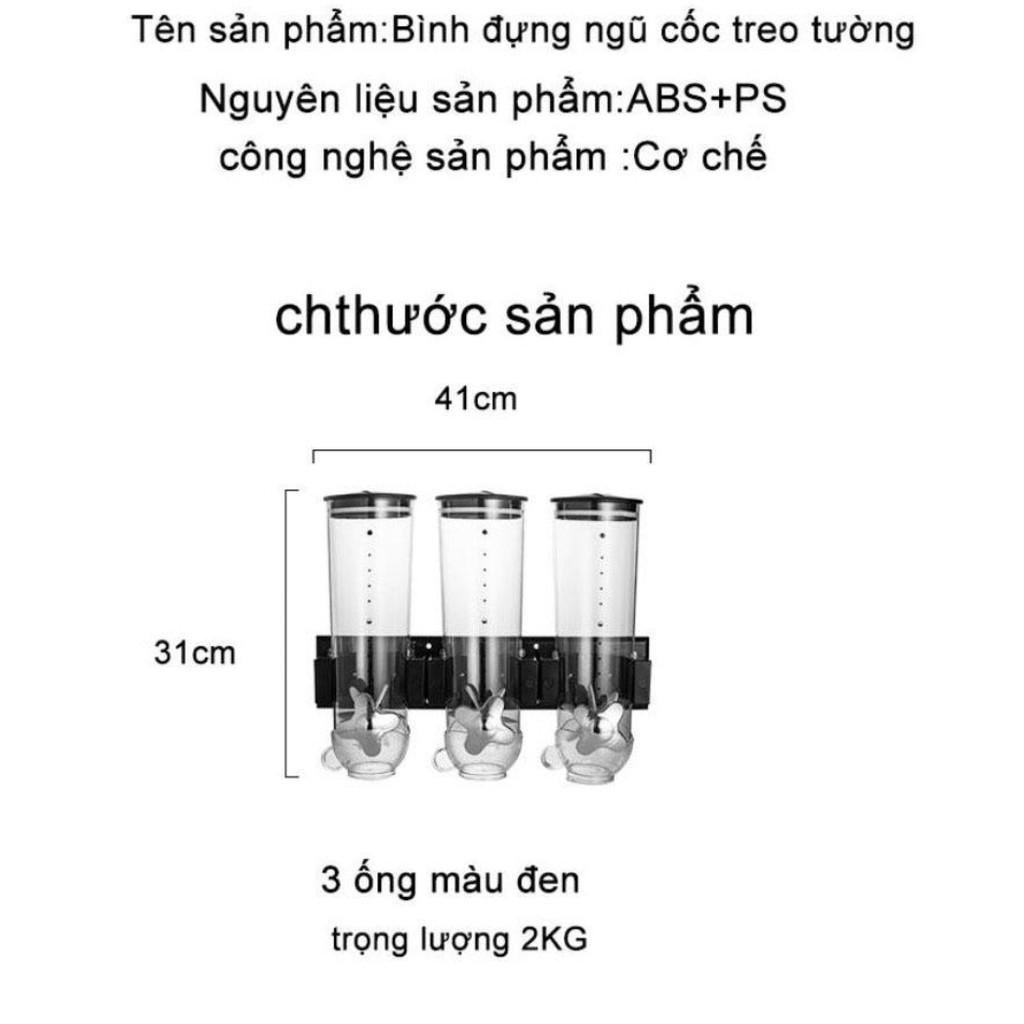 Lon đựng ngũ cốc cực kín ABSCare USA (Bộ 3 ống)