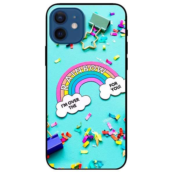 Ốp lưng dành cho Iphone 12 Mini - 12 / 12 Pro - 12 Pro Max mẫu Mưa Cầu Vòng