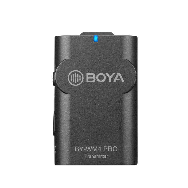 MICRO THU ÂM WIRELESS UHF BOYA BY-WM4 PRO-K2 (BỘ THU 2 MICRO) | Hàng Chính Hãng