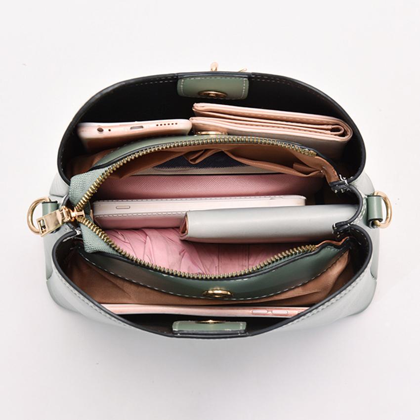 Thời Trang Nữ Màu Đen Đeo Túi Thiết Kế Bướm Tua Rua Da PU Túi Xách Nữ Túi Xách Nữ Túi Xách Tone Vải Đeo Vai