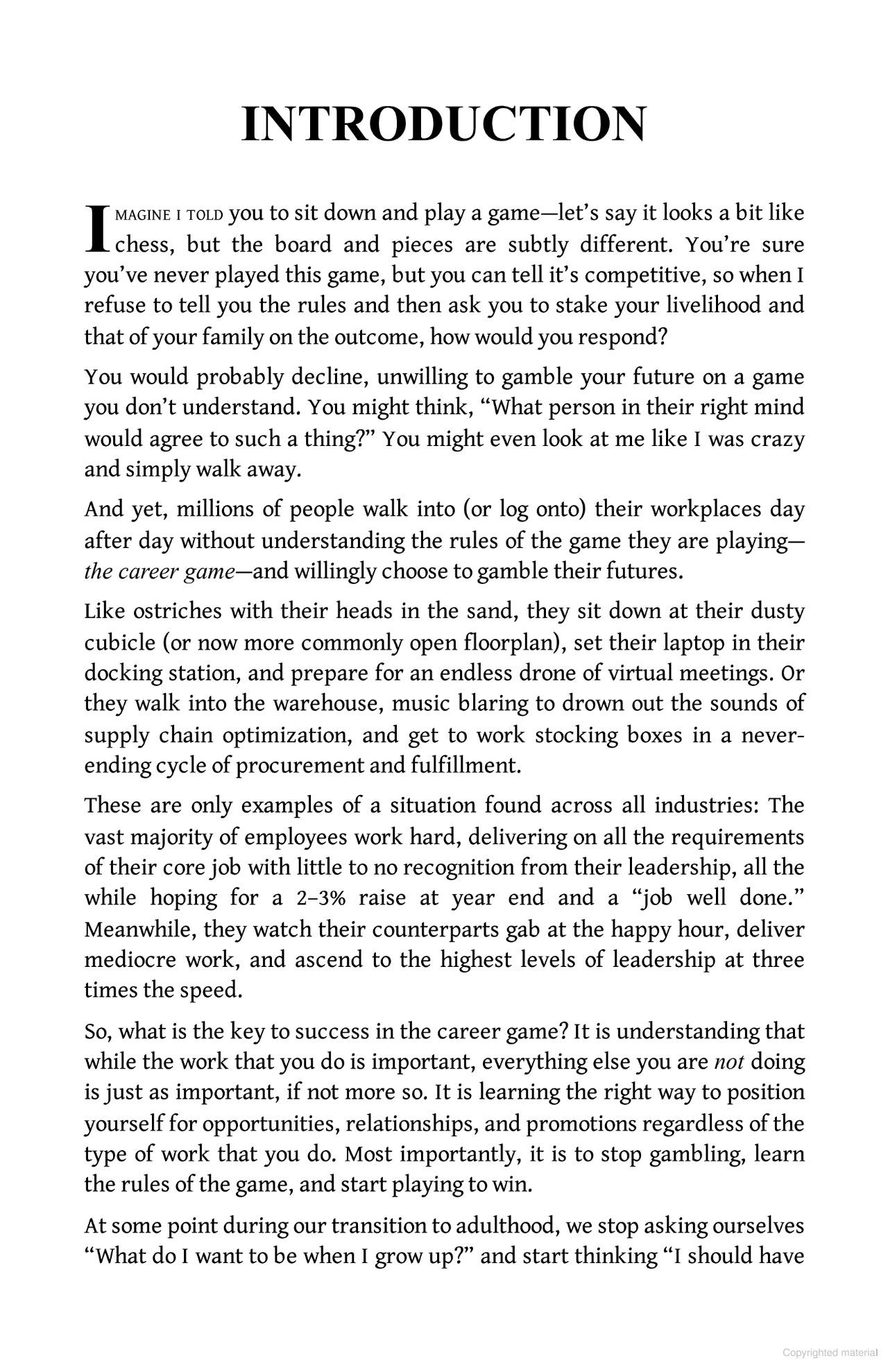 Sách ngoại văn: Secrets Of The Career Game