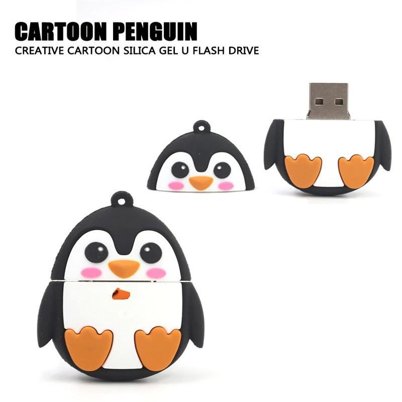 USB bộ nhớ ngoài 512GB 1TB hình động vật dễ thương