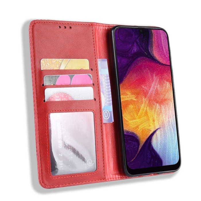 Bao da dạng ví dành cho OPPO Realme 5s Luxury Leather
