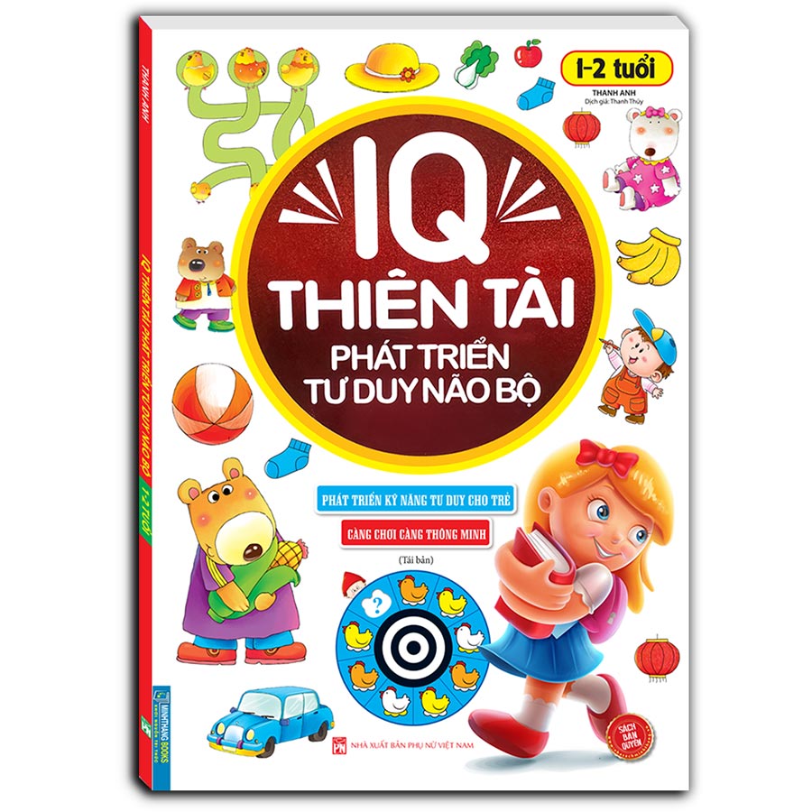 Iq Thiên Tài Phát Triển Tư Duy Não Bộ 1 - 2 Tuổi - 2023