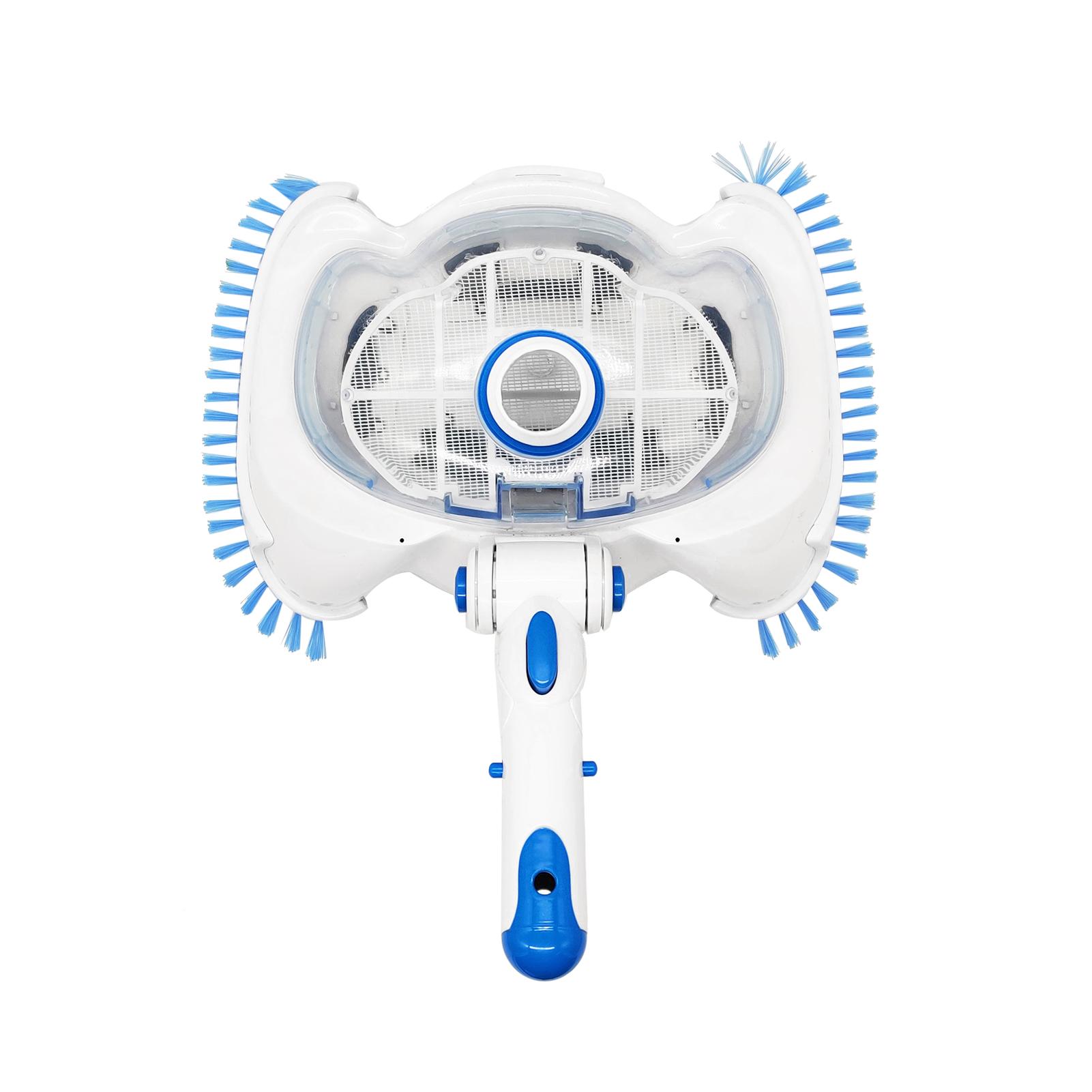 Transparent Pool Vacuum Head Inground Above Ground Swimming Pool Vacuum Brush Head Spa Vinyl Pool Vacuum Attachment with