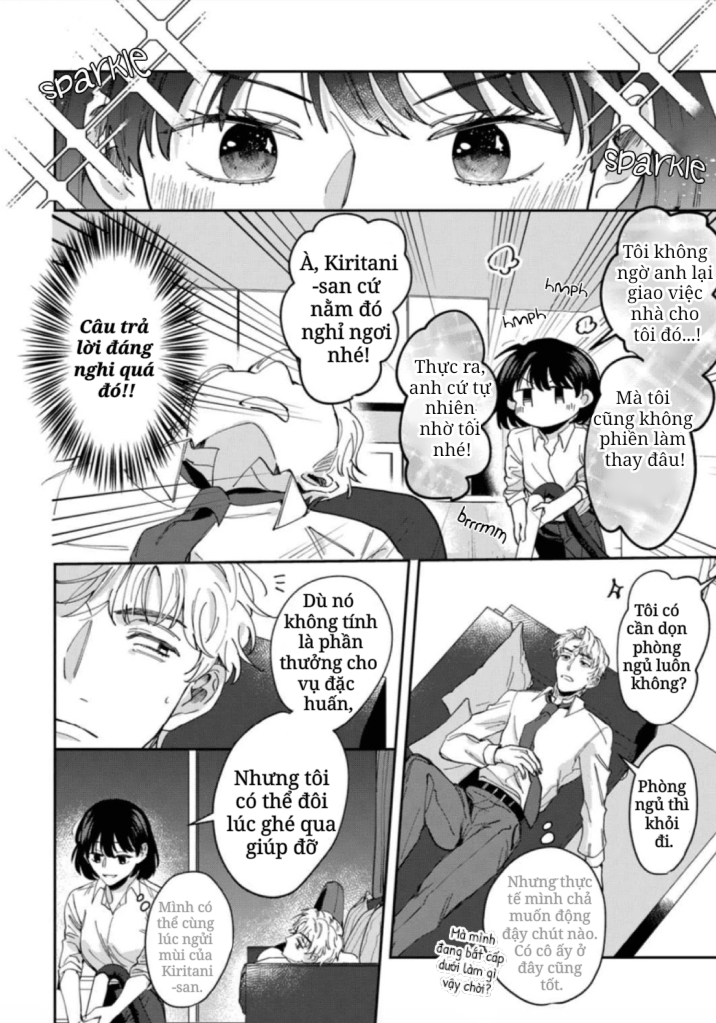 tôi không thể chỉ biết yêu thôi - cấp trên hay soi mói và cấp dưới nghiện mùi chapter 4.2 5