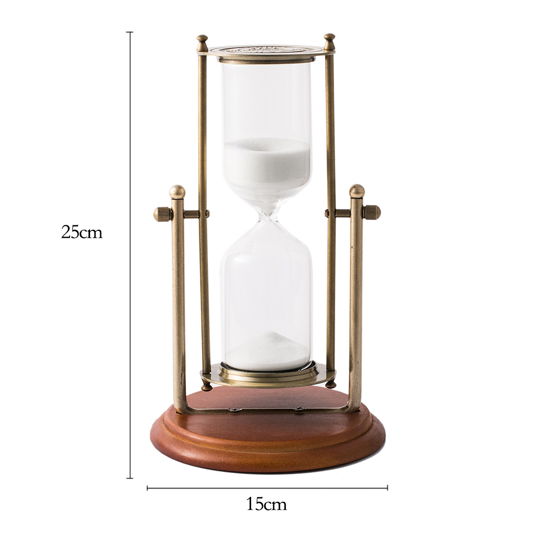 Đồng Hồ Cát Kelvin & Hughes 1917 Vintage Décor-Quà Tặng- Trưng bày