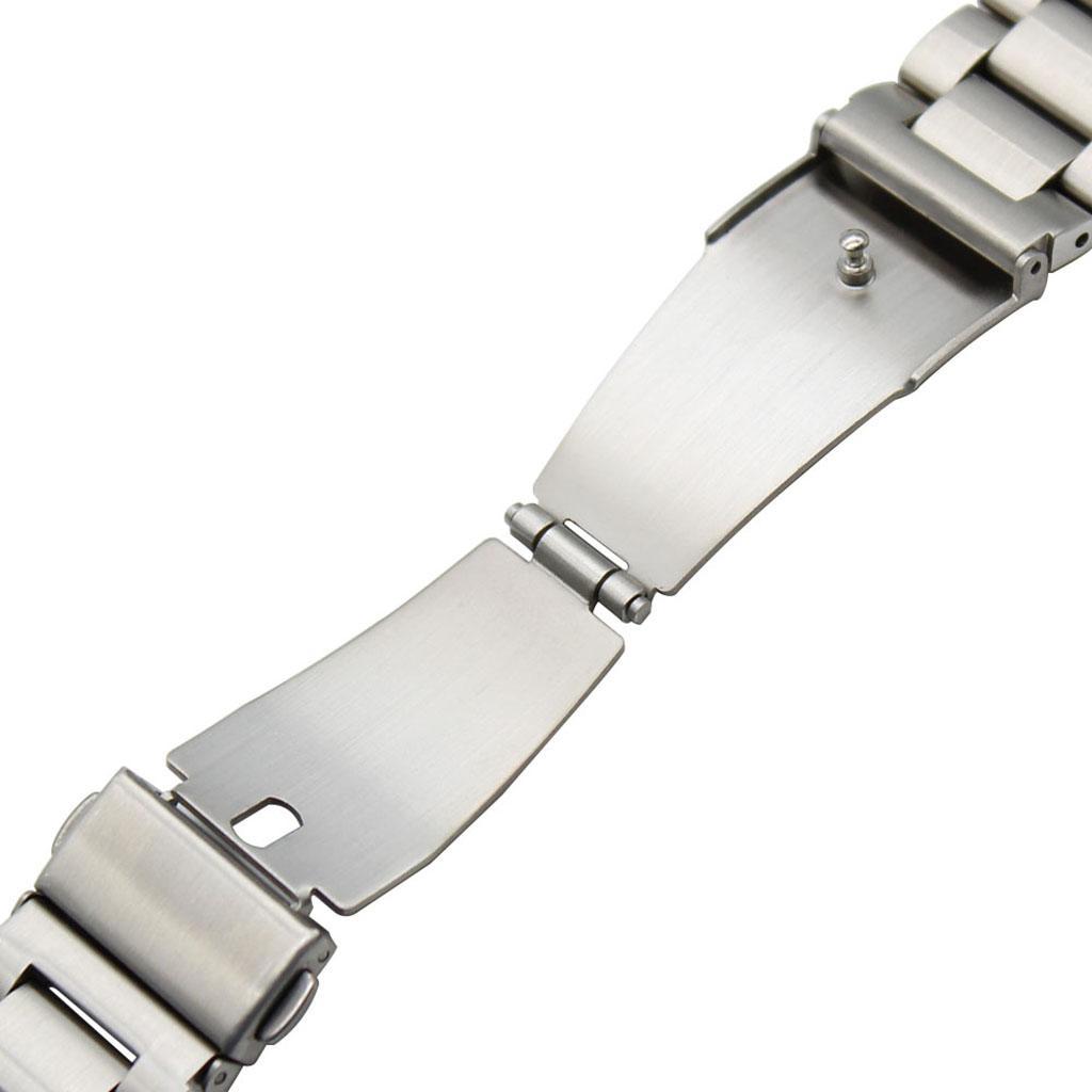 22mm adjustable bracelet stainless steel band for