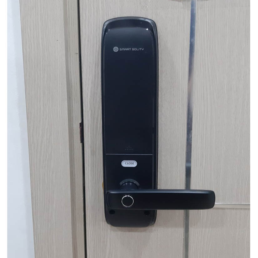 Khóa vân tay Solity GM-6000BK | Khóa thông minh Solity | Khóa điện tử Hàn Quốc nhập khẩu