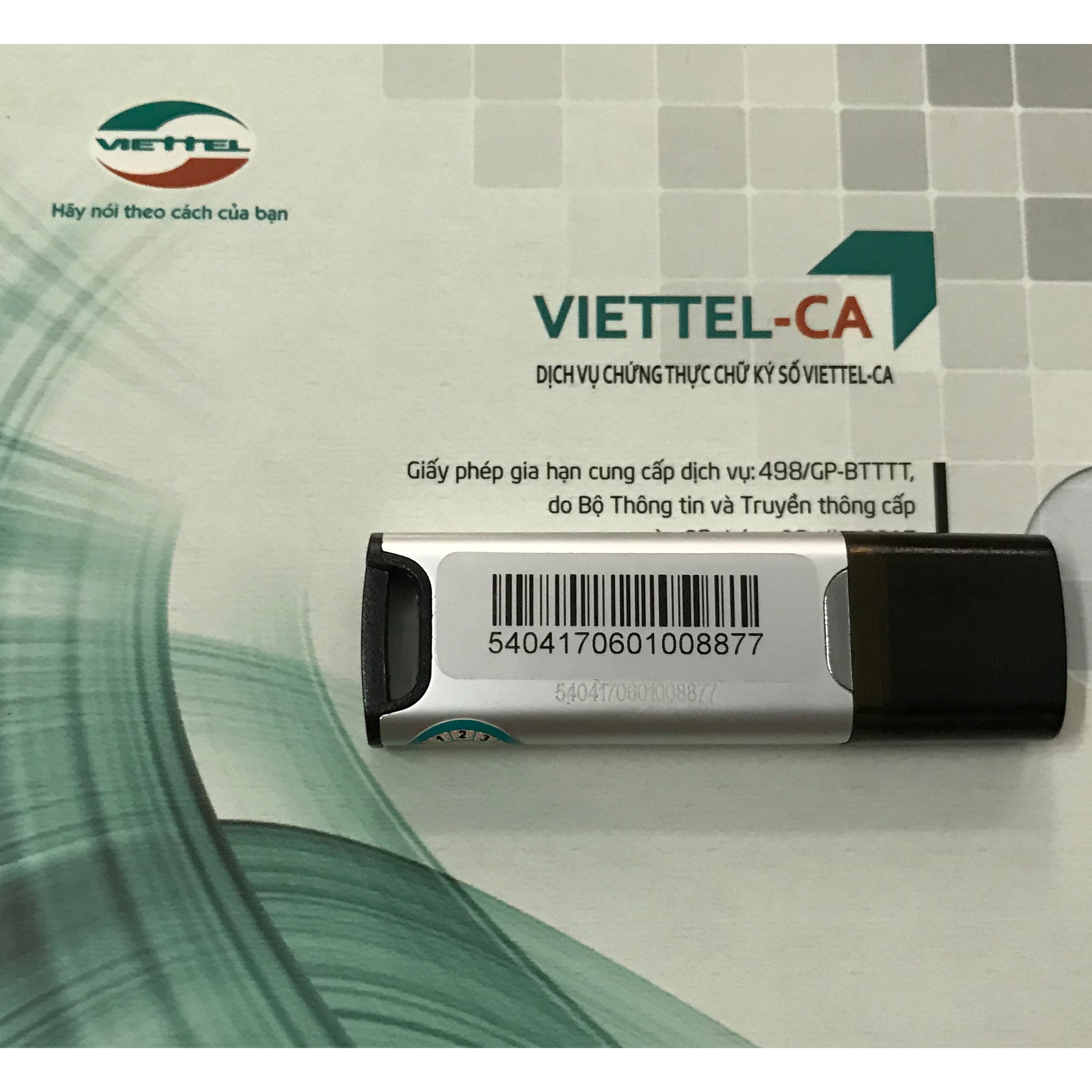 Mua mới chữ ký số USB TOKEN Viettel - Gói đăng ký mới 1 năm chữ ký số Viettel-CA - CHÍNH HÃNG 100%