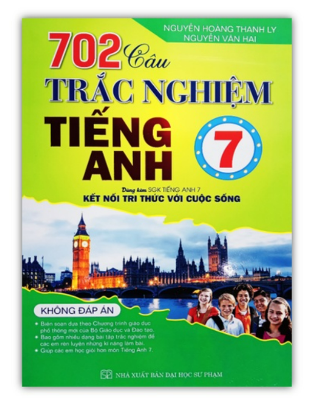 Sách - 702 câu trắc nghiệm Tiếng Anh 7