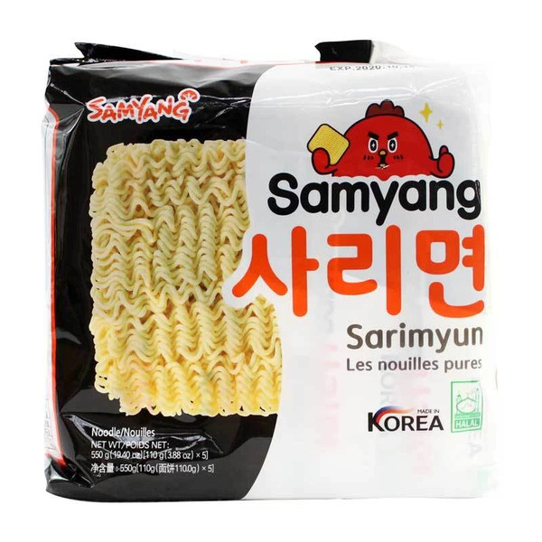 Combo 10 gói Mì không gia vị Samyang 110gr