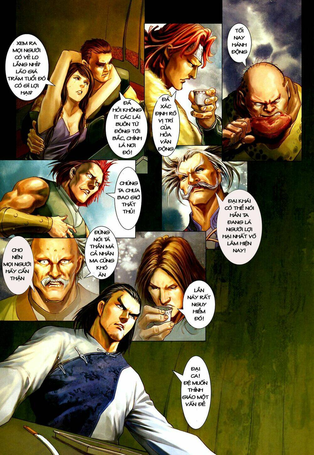 thần chưởng long kiếm phi chapter 21 23