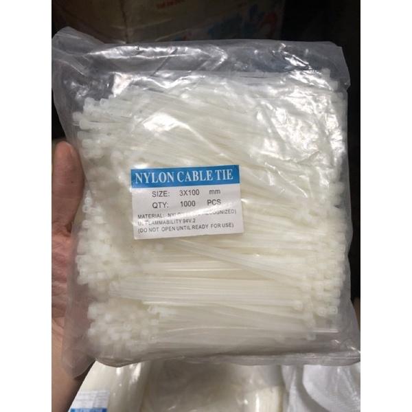 Túi 250g dây rút, dây thít loại 3x100mm
