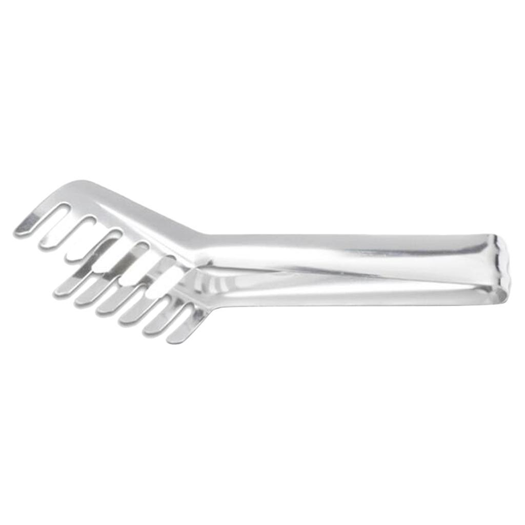 Food Tong Stainless Steel Pasta Spaghetti Clip Non-Skid Tong Clamp Kitchen