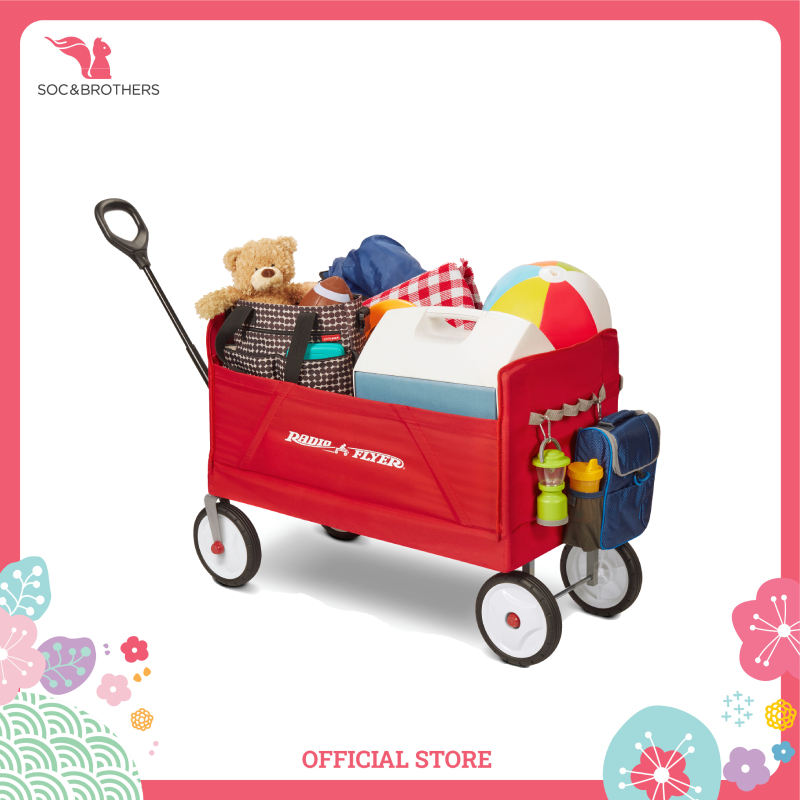 Xe kéo 4 bánh Radio Flyer 3 in 1 EZ Fold Wagon