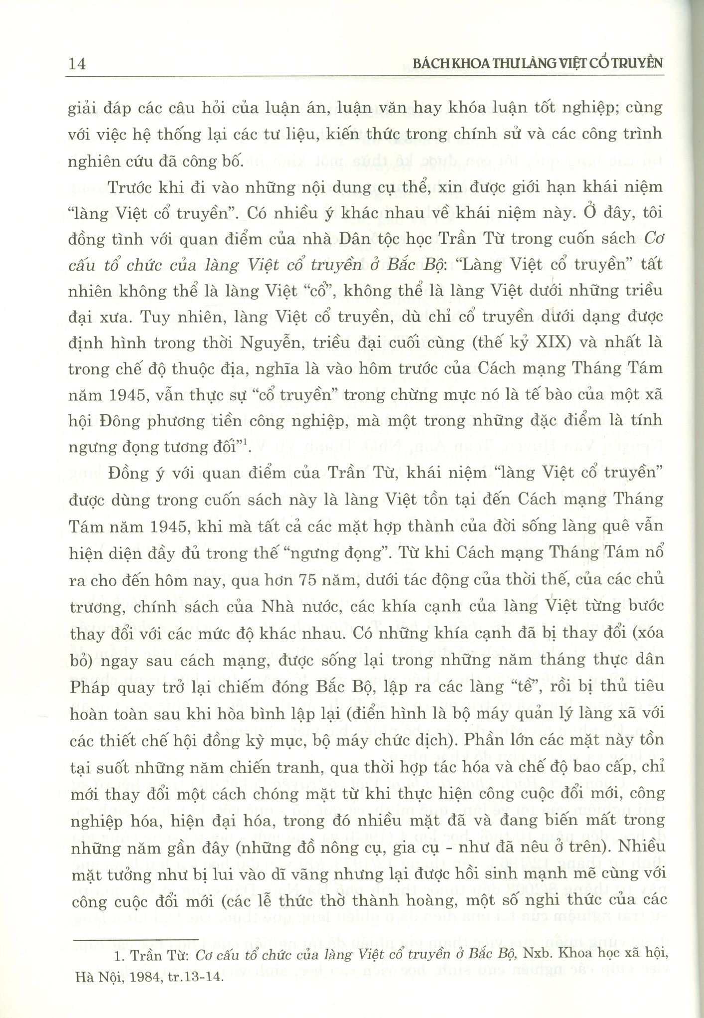 Sách - Bách khoa thư làng việt cổ truyền