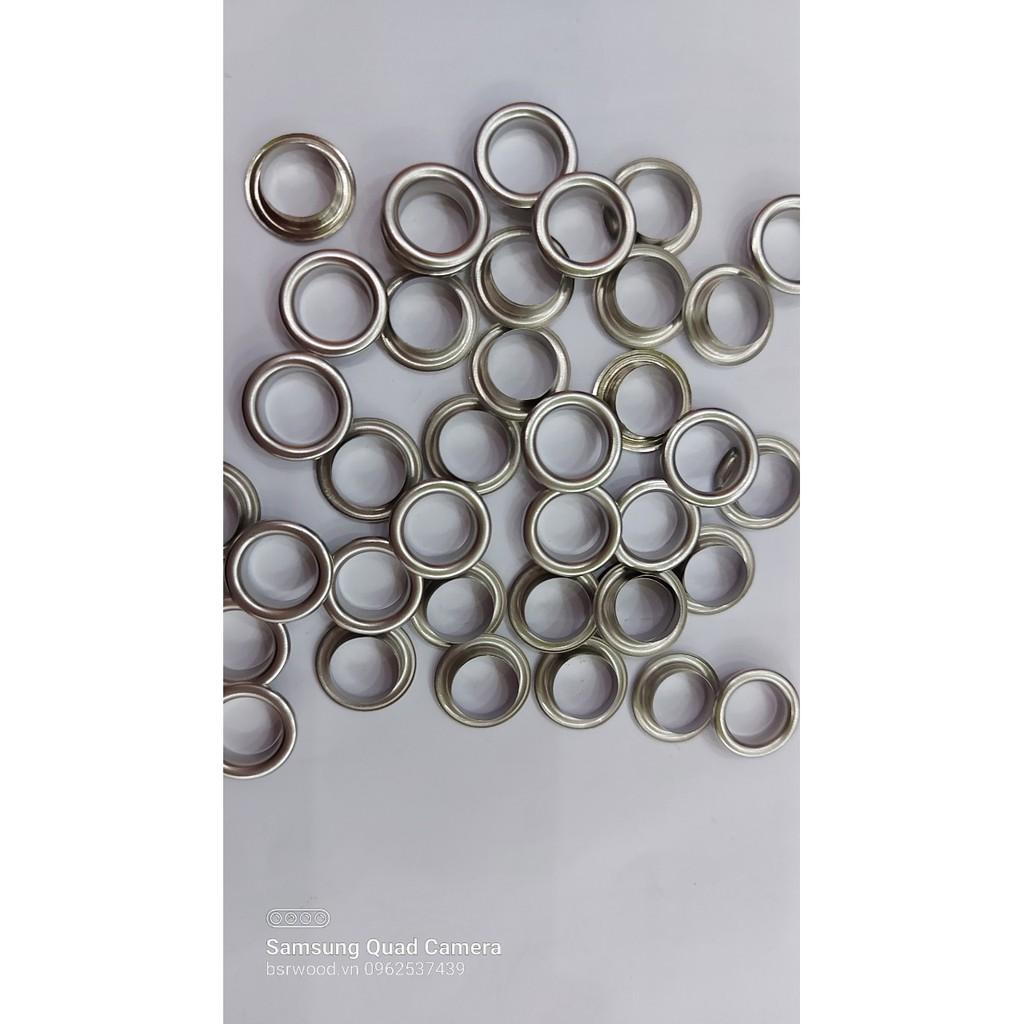 Khoen ore 10mm Khoen mắt cáo 10ly Bằng Thau không gỉ Màu Bạc Vàng Đồng Khuy mắt cáo Bấm Vải Phụ liệu may mặc