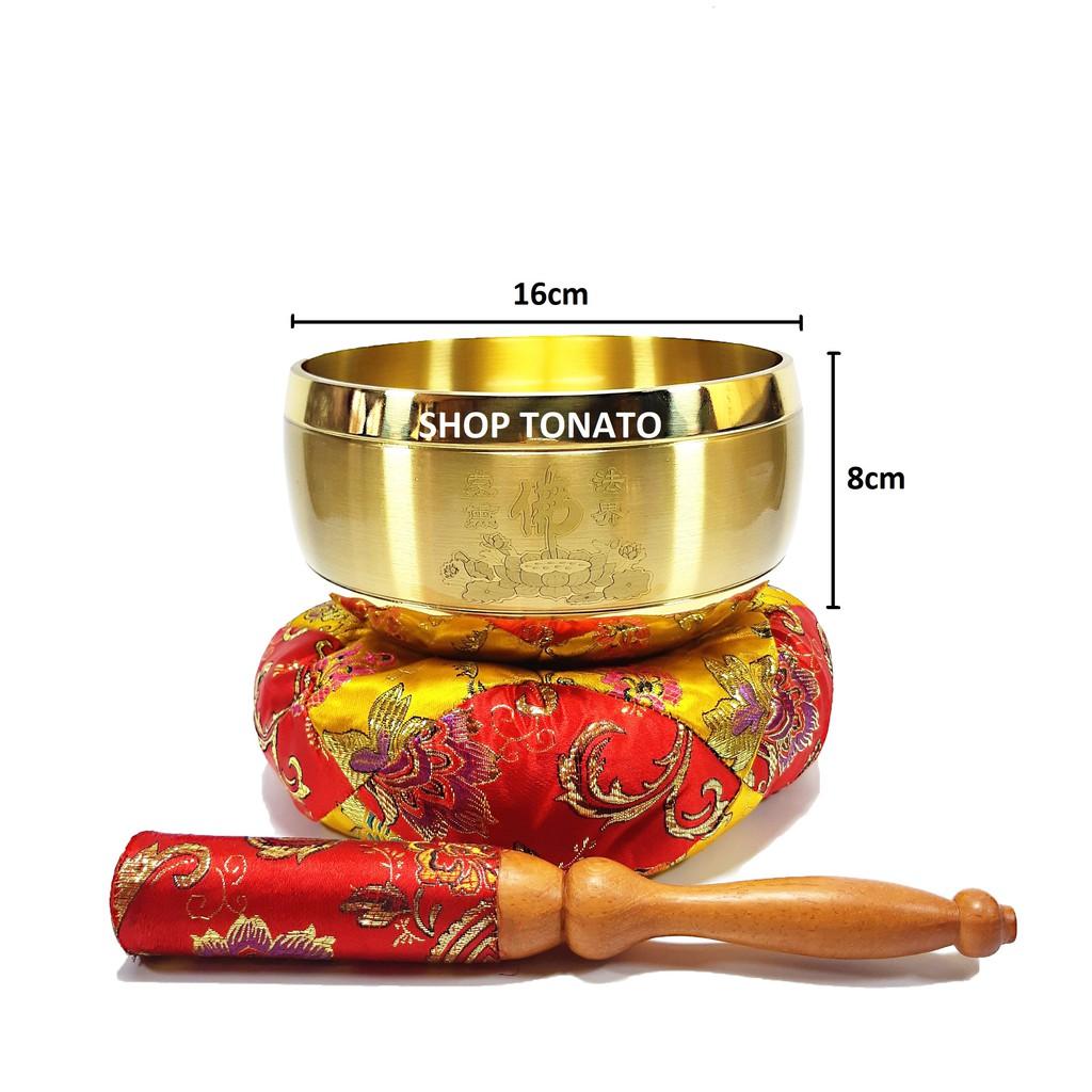 CHUÔNG TỤNG KINH NIỆM PHẬT ĐƯỜNG KÍNH 8.5CM,10CM,11CM,13CM,16CM