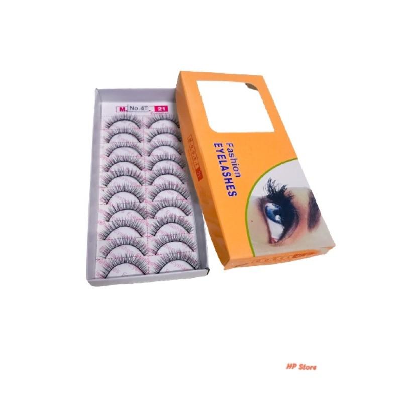 Lông Mi Giả Fashion Lashes Số 4T Hộp/10 Cặp Siêu Cong