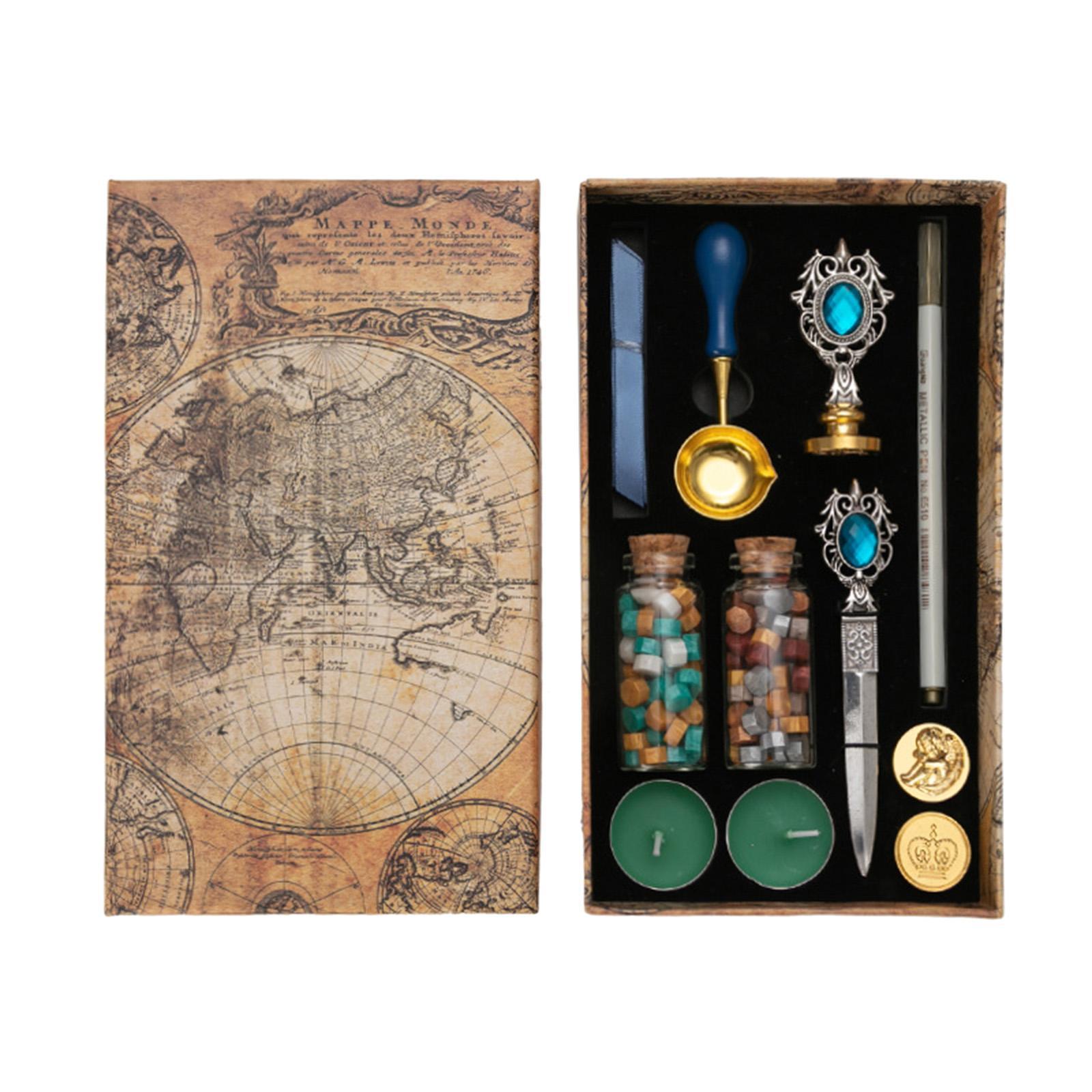 Sealing Stamps Gift Box Blue
