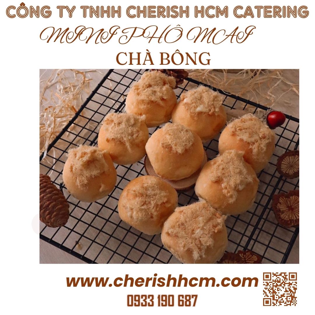 SET 10 BÁNH MÌ MINI PHÔ MAI CHẢY CHÀ BÔNG/ CHÀ BÔNG CAY