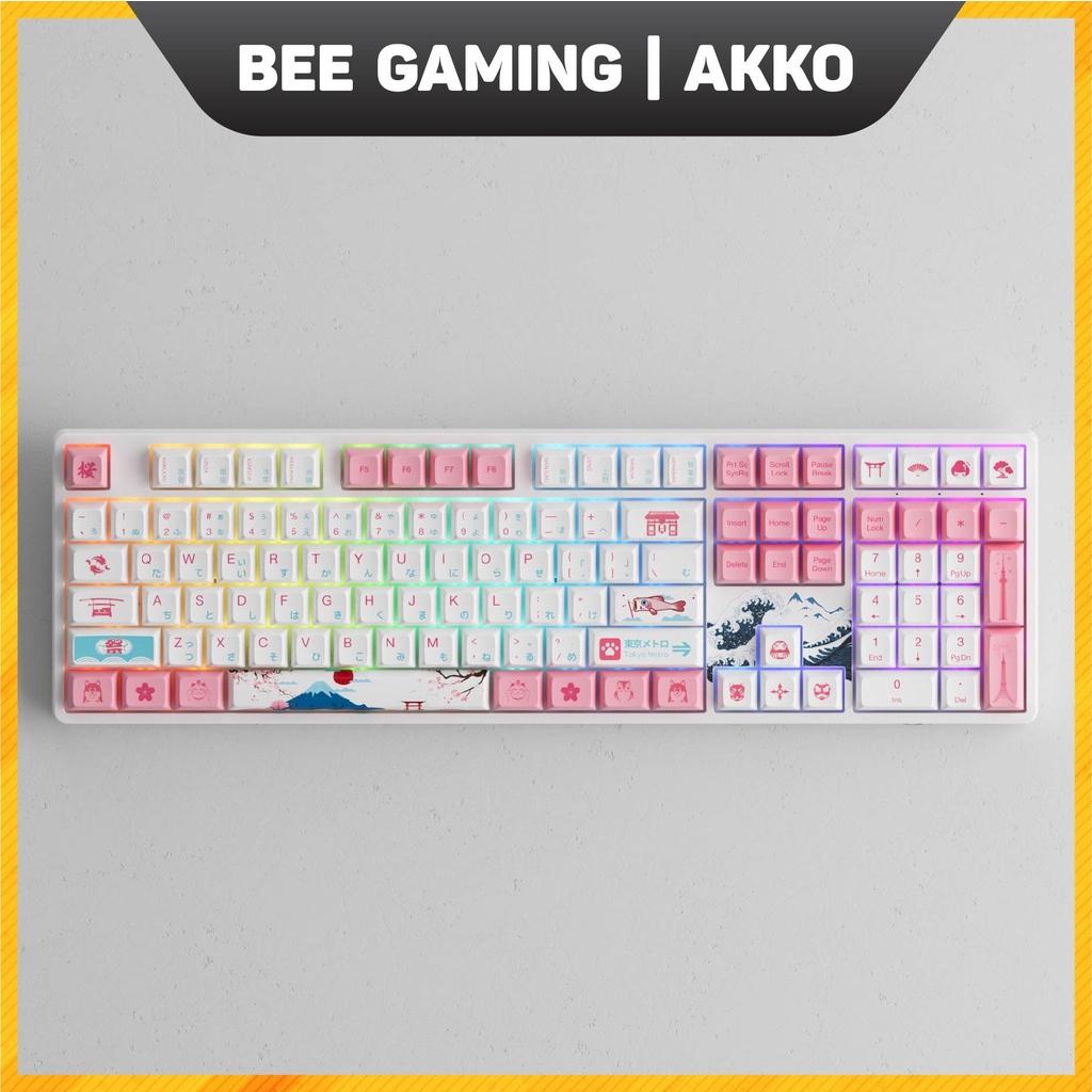 Bàn phím cơ chính hãng AKKO 5108 World Tour Tokyo R2 (Hotswap / AKKO CS Switch / Foam tiêu âm)