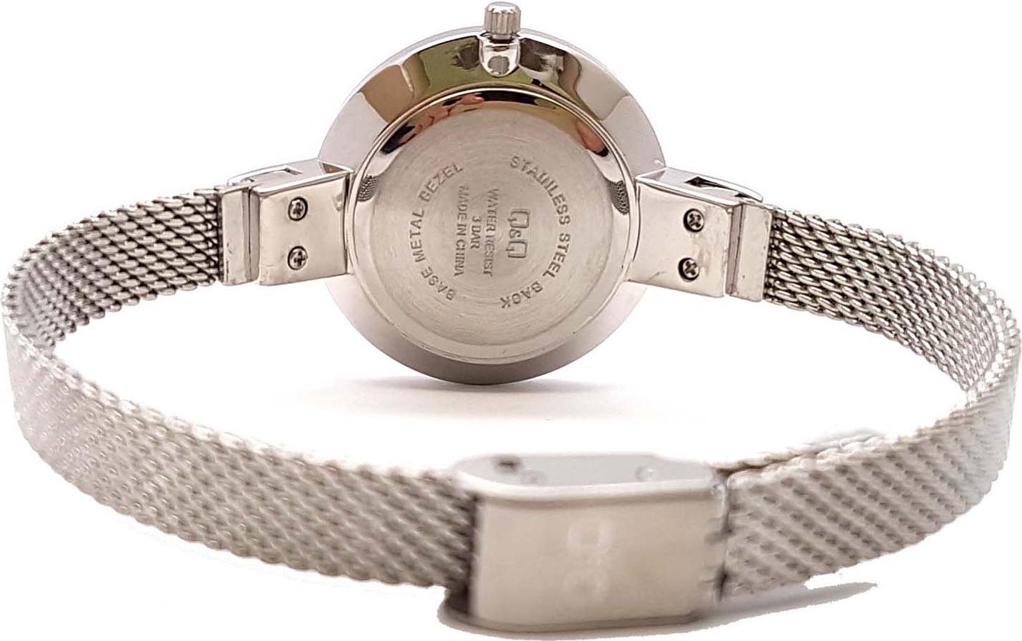 Đồng hồ nữ Q&Q Citizen QA17J202Y dây sắt
