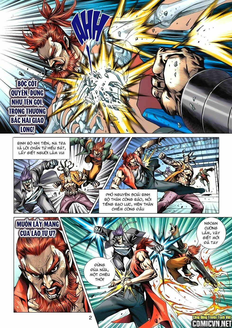 tân tác long hổ môn chapter 580 2