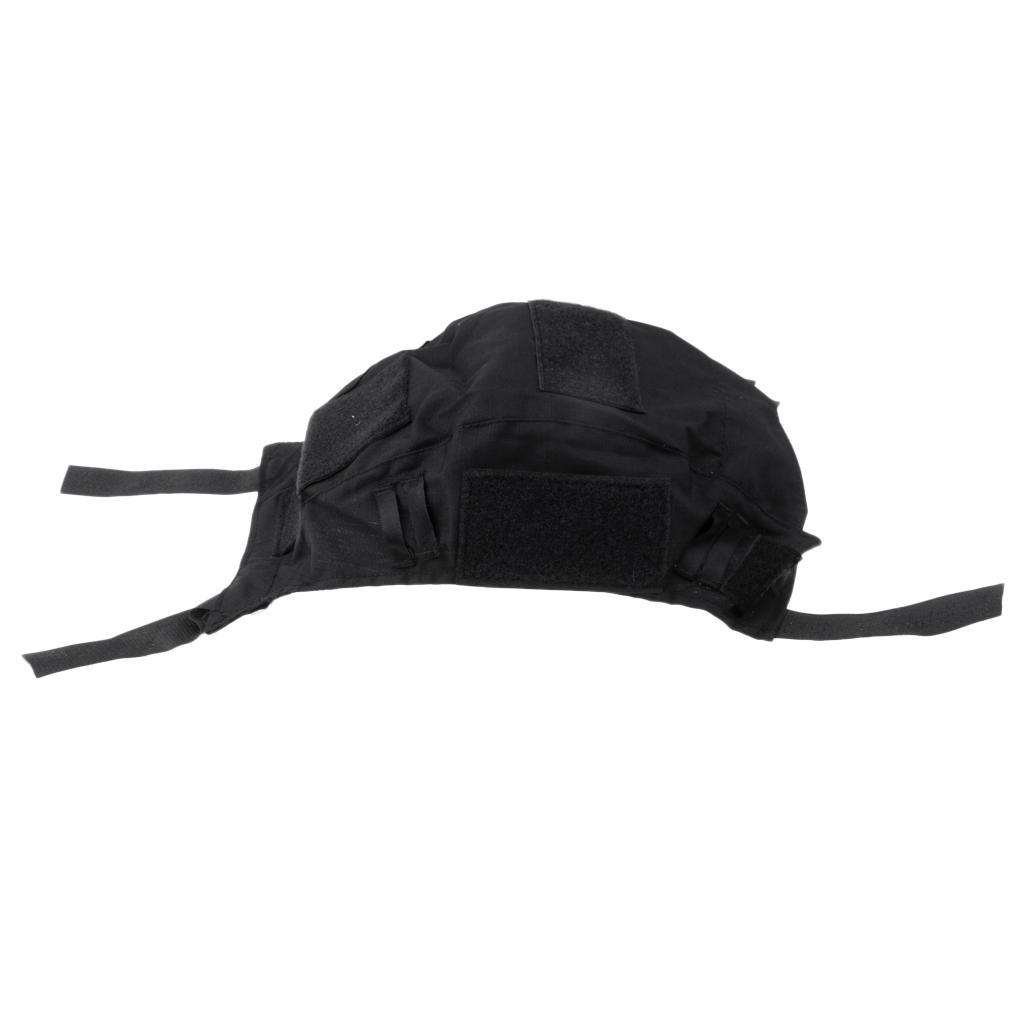 2 Pcs Army Game Series Helmet Cover Cloth No Helmets for FAST Helmets Black