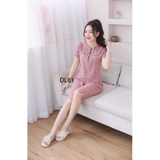 Quần áo mặc nhà cổ phối siêu đẹp