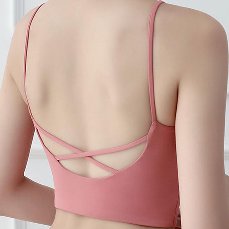 Sexy Áo Lót Thể Thao Cho Tập Yoga Thể Dục Tập Gym, Chạy Bộ Đeo Co Giãn Lót Thể Thao Hàng Đầu Liền Mạch Thể Thao Chống Sốc áo Vest