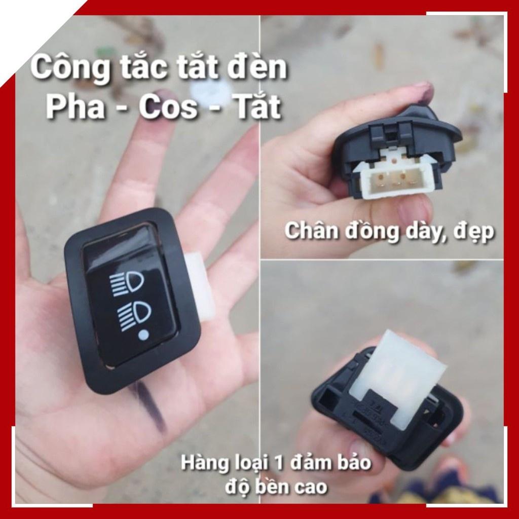 Công tắc tắt đèn , passing xe máy đời mới loại dày đẹp chân đồng hàng cao cấp