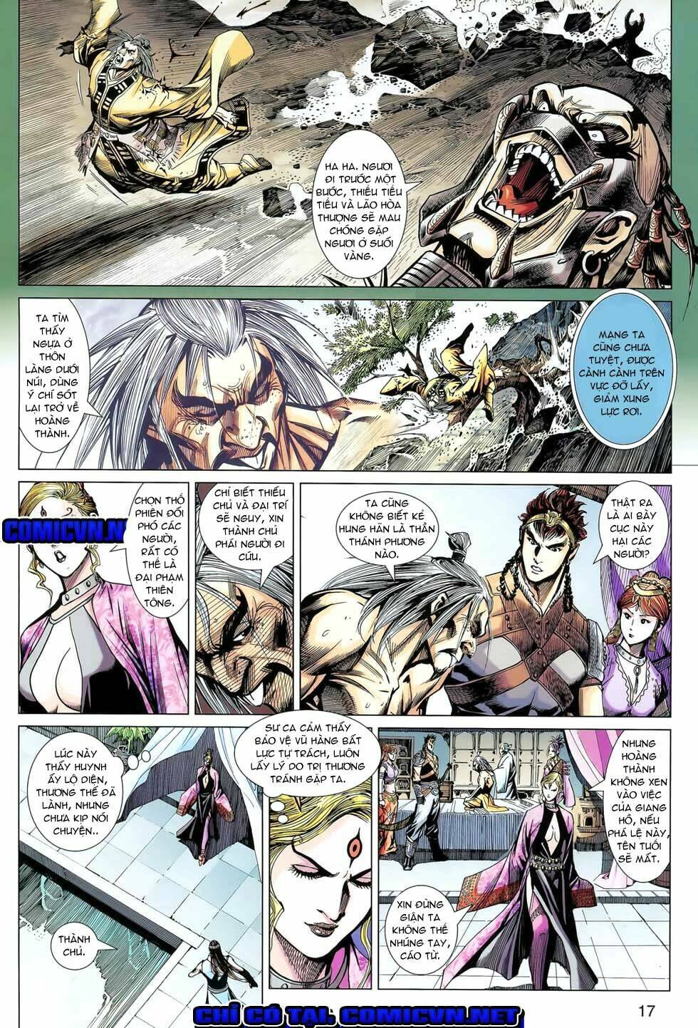 thiên tử truyền kỳ 8 - thương thiên bá hoàng chapter 21 17