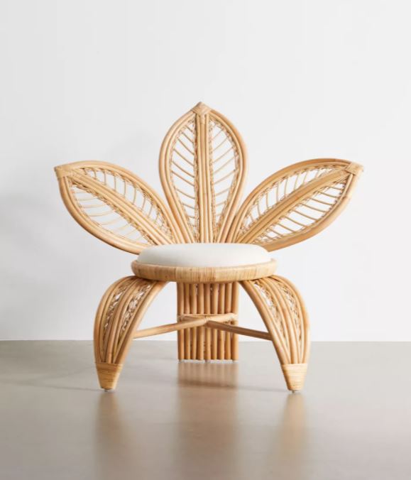 Ghế Mây Casa Hình Hoa- Casa Petal Rattan Chair -CH0103