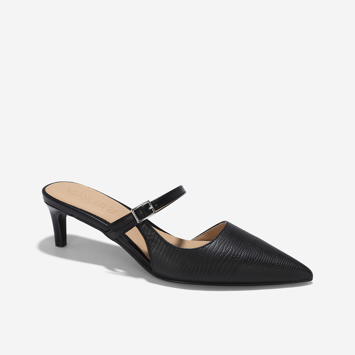 Guốc Mules Mary Jane Cut-Out - GNN 0208
