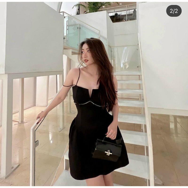ĐẦM 2 DÂY KẾT CƯỜM RỚT VAI 2 BÊN