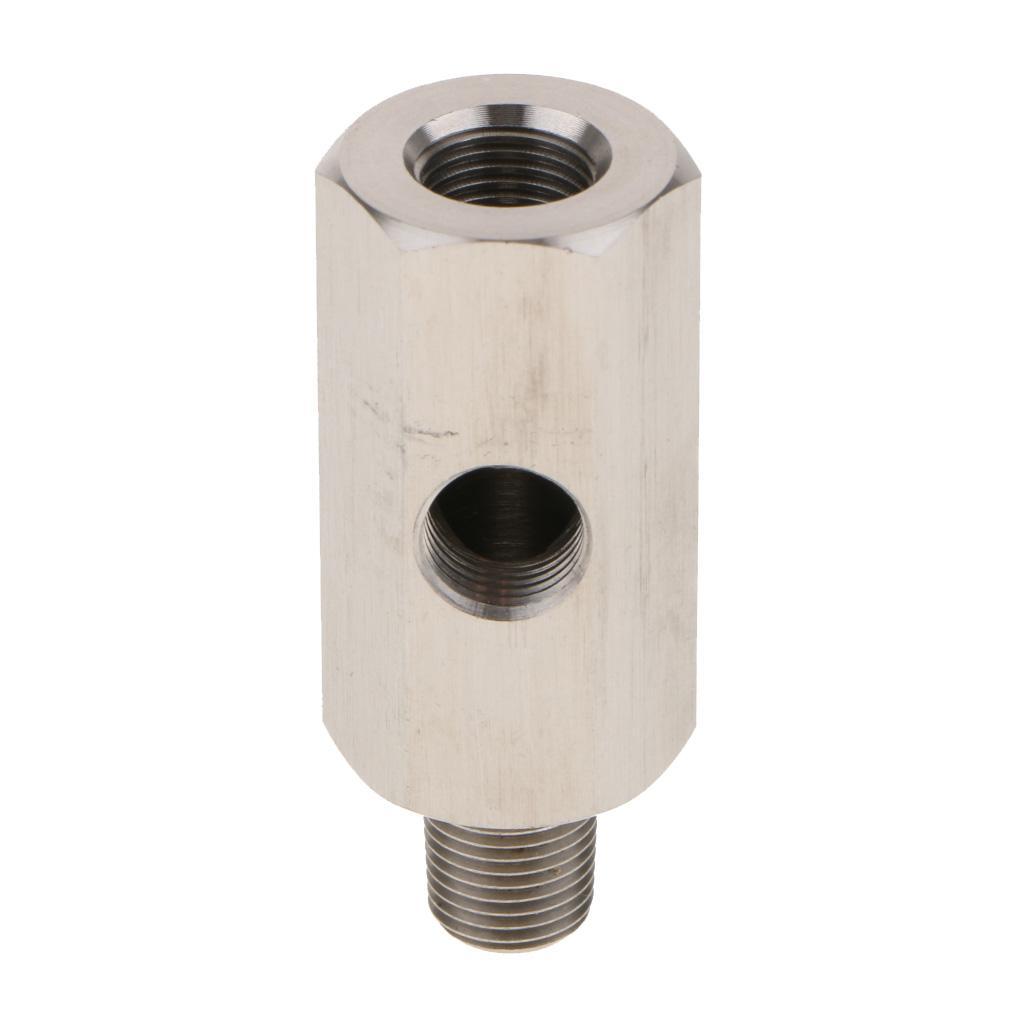 1/8'' NPT Oil Pressure Sensor to NPT Adapter Supply Feed Line Gauge