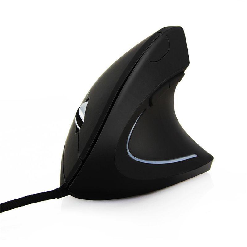 Có Dây Tay Phải Đứng Chuột Ergonomic Chuột Chơi Game 800 1200 1600 DPI Quang Có Cổ Tay Khỏe Mạnh Chuột Mause Cho Máy Tính máy Tính