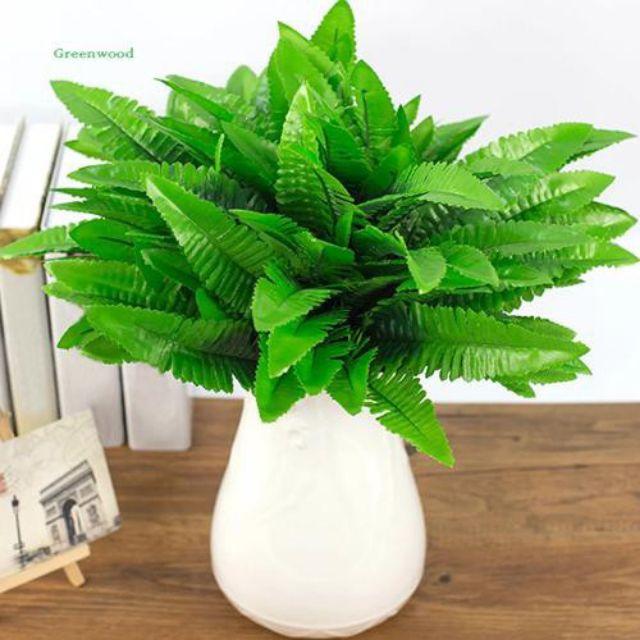 Cây Dương Xỉ nhựa PVC trang trí nhà cửa gắn tường thảm cỏ