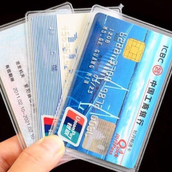 Sét 8 túi bọc thẻ các loại thẻ