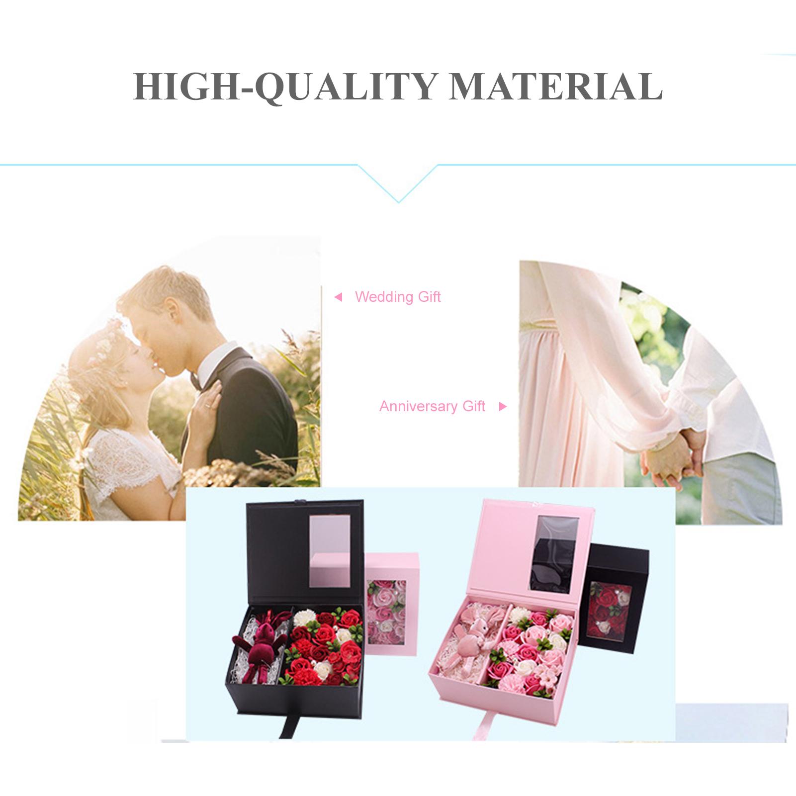 Hộp hoa hồng sáp thơm quà tặng cho ngày của mẹ