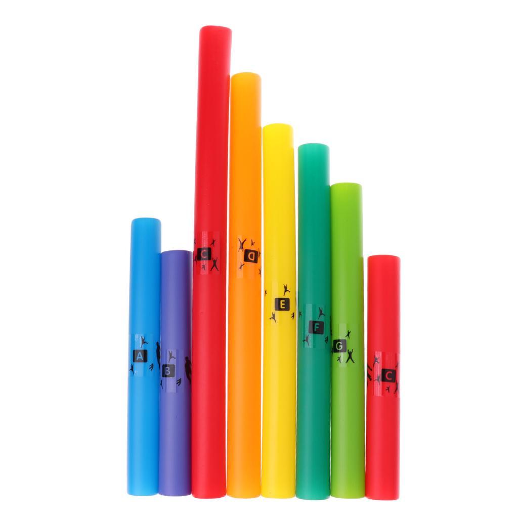 3X Novelty Kids Toys 1 Pack C Major Musical Tubes Diatonic Scale